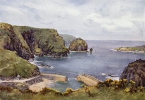 Mullion Cove door George Franck Nicholls