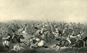 Aanval van Hodsons paard bij Rhotuck