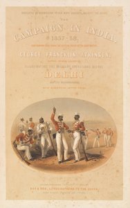 Sepoys bij Geweer Oefening, ca. 1857