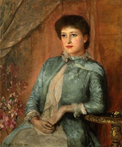 Portret van Lillie Langtry, 1884 door George Frank Miles