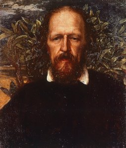 Portret van Alfred Tennyson door George Frederic Watts