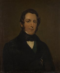 Portret van James Andrew Broun Ramsay, 1e Markies van Dalhousie
