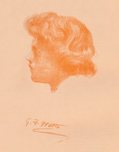 Hoofdschets, ca. 1895, 1896