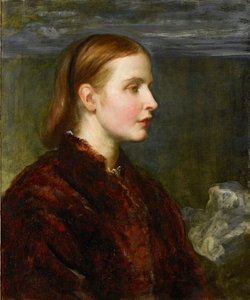 Miss Eliza Ann Ogilvy door George Frederick Watts