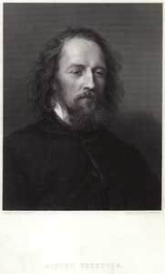 Portret van Alfred, Lord Tennyson door George Frederick Watts
