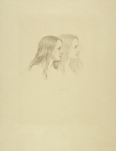 Zonder titel door George Frederick attr. to Watts