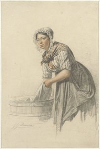 Wasvrouw