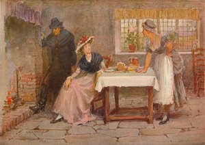 Langham Schets: Schuilplaats, c1885 door George Goodwin Kilburne