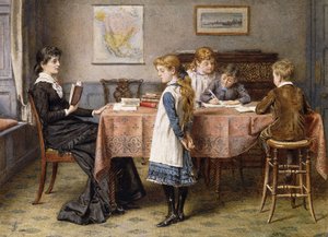 De les, 1892 door George Goodwin Kilburne