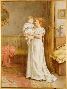De meester van het huis door George Goodwin Kilburne