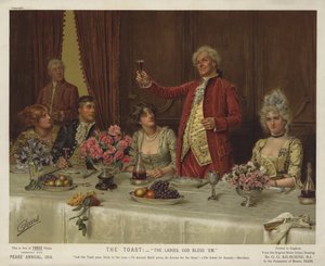 De toast: De dames, God zegene ze.