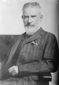 George Bernard Shaw door George Grantham Bain