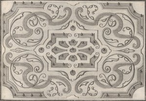 Gartten Parterres, 1697-1705 door George Hätzl
