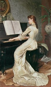 Een Lied Zonder Woorden, 1880 door George Hamilton Barrable