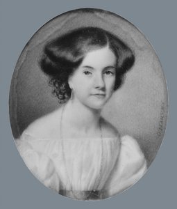 Portret van een Dame, ca. 1830 door George Harvey