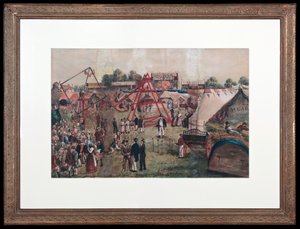Croydon Kermis, 1833 door George Hawkins
