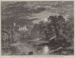 Richmond Castle, Yorkshire door George Haydock Dodgson