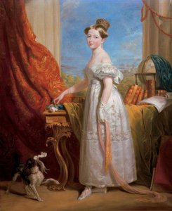 Portret van prinses Victoria door George Hayter