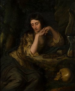 De Boetvaardige Magdalena, ca. 1812-71 door George Hayter