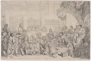 Het Proces van William Lord Russell door George Hayter