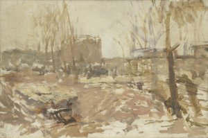 Bouwterrein aan de De Clercqstraat