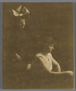 Portret van Marie en Lise Jordan door George Hendrik Breitner