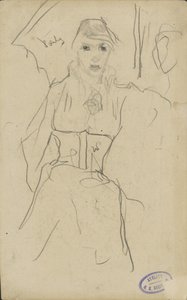 Staande vrouw