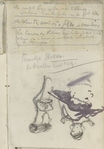 Studieblad met vrouwen door George Hendrik Breitner