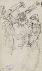 Studieblad met vrouwen