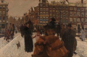 De Singelbrug bij de Paleisstraat in Amsterdam