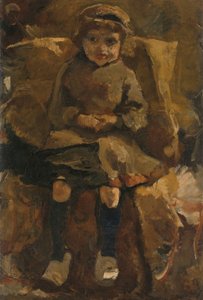 De houten schoenen door George Hendrik Breitner