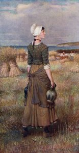 Evangeline door George Henry (after) Boughton