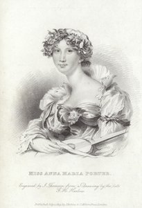Anna Maria Porter, Engelse dichter en romanschrijver