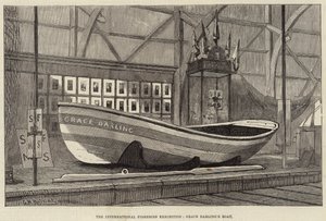 De Internationale Visserijtentoonstelling, de boot van Grace Darling