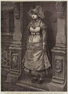 Een Regenachtige Zondag in Bretagne door George Henry Boughton