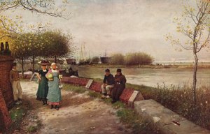 Een Uitwisseling van Groeten, c1900 door George Henry Boughton