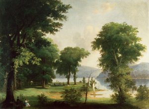 Een dag op de Hudson door George Henry Durrie