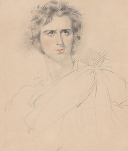 Edmund Kean in de rol van Macbeth, 1814 door George Henry Harlow