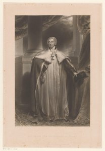 Portret van Edward Venables-Vernon-Harcourt