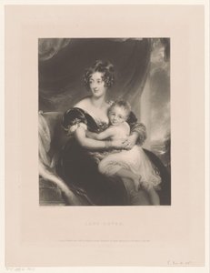 Portret van Georgiana Agar-Ellis