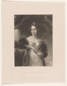 Portret van Maria Anne Ashley