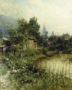 Een Glimp van Morristown, New Jersey door George Herbert McCord