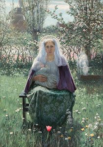 De Moeder Gods. 1892 door George Hitchcock