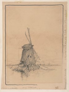 De Windmolen aan de Weg door George Hitchcock