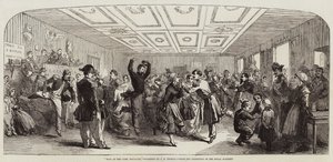 Bal in het kamp, Boulogne door George Housman Thomas