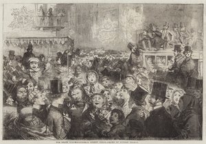 De Vredesverlichtingen, een Straatscène