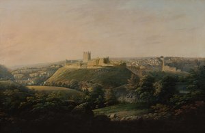 Een Uitgebreid Zicht op Richmond, Yorkshire door George I Cuitt