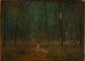 Georgia pijnbomen door George Inness