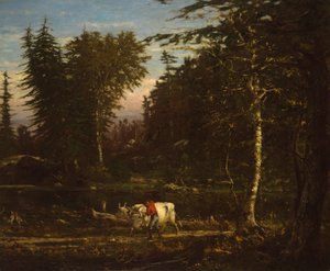 In de Adirondacks door George Inness