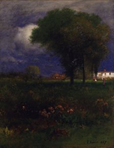 Septembermiddag, 1887 door George Inness